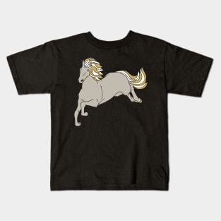 A very nice horse and pony dressage Kids T-Shirt